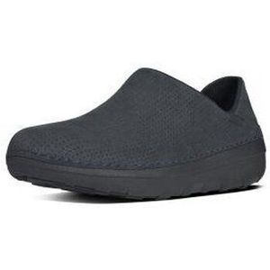 FitFlop  Superloafer TM (nubuck) Supernavy  Ballerina's  dames Zwart