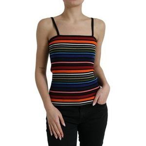 D&amp;G  Veelkleurig gestreept gebreid tanktop TSH84802  Blouses  dames Multicolour