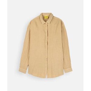 Oxbow  Katoenen shirt met vervaagde kleur DOMINGO  Blouses  dames Roze
