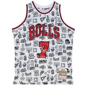 Mitchell And Ness  -  Shirts  heren Wit