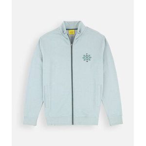 Oxbow  Grafische fleece met volledige rits TABULA  Truien  heren Groen