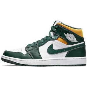 Nike  Air Jordan 1 Mid Sonics (GS)  Sneakers  dames Groen