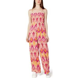 Only  ONLALMA LIFE VIS BIANCA JUMPSUIT AOP - 15293459  jumpsuits  dames Rood