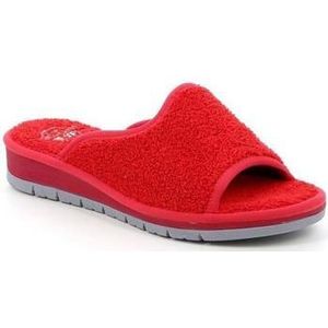 Grunland  DSG-CI1317  slippers  dames Rood