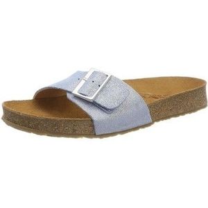 Haflinger  BIO GINA  slippers  dames Blauw
