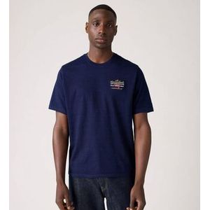 Levis  16143 2256 RELAXED FIT-INDIGO  Shirts  heren Blauw