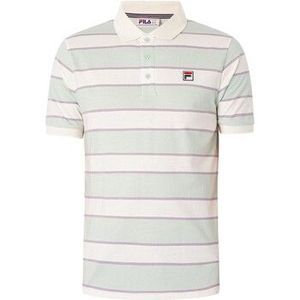 Fila  Edmond gestreept poloshirt  Shirts  heren Wit