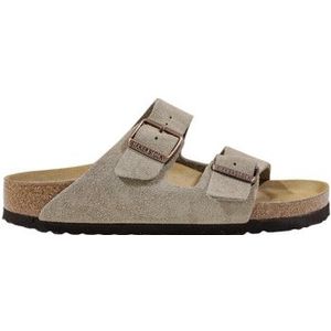 BIRKENSTOCK  -  Pantoffels  dames Beige