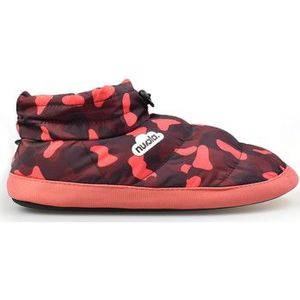 Nuvola.  Boot Home Printed 21 Camuffare  Pantoffels  dames Rood