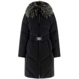 Guess  ALIENOR LONG BELTED PUFFER W5BL33 WG092  jassen  dames Zwart
