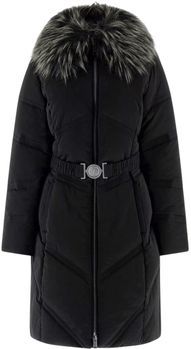 Guess  ALIENOR LONG BELTED PUFFER W5BL33 WG092  jassen  dames Zwart
