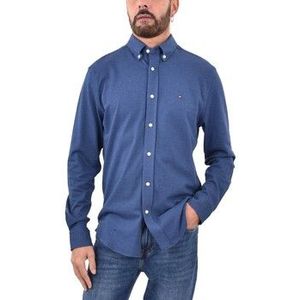 Tommy Hilfiger  MW0MW39422  overhemden  heren Zwart