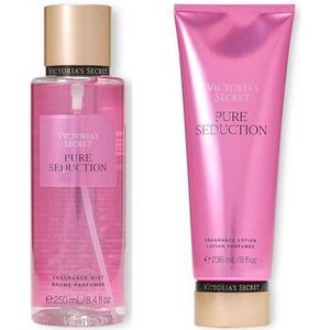 Victoria's Secret  Set van Lichaamsmist en Bodylotion - Pure Seduction  Geurset dames