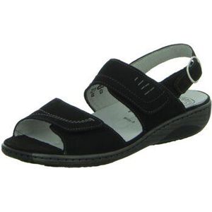 Waldläufer  -  sandalen  dames Zwart