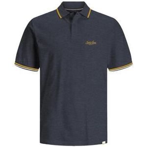 Jack & Jones - Jorten Polo - Poloshirt - Navy Blazer - Korte Mouwen