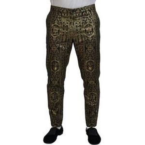 D&amp;G  Barokprint Broek Gouden Print  Broeken  heren