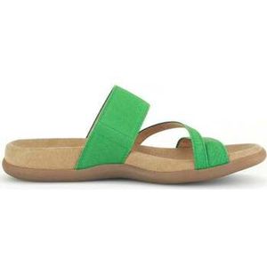 Gabor  43.702.89  Teenslippers  dames Groen