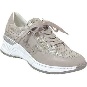 Rieker  N4327  Nette schoenen  dames Beige