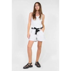 Le Temps des Cerises  Short femme  AMB  Broeken  dames Wit