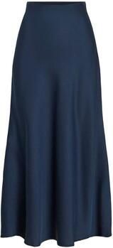 Vila - Ellette - Midi Rok - Hoge Taille - Geweven Stoffen - 100% Gerecycled Polyester