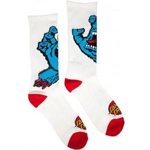 Santa Cruz  Screaming hand sock  kousen en sokken  heren Wit