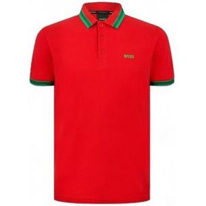 Hugo Boss Rood Regular Fit Pallas Polo