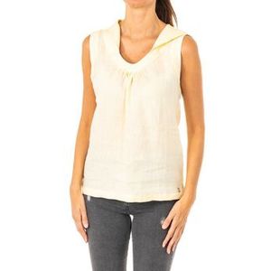 La Martina  JWU004-02070  Tops  dames Geel