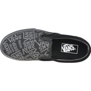 Vans  66 Classic Slip-On Platform  Sneakers  dames Zwart