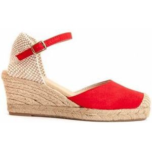 Leindia  95835  sandalen  dames Rood