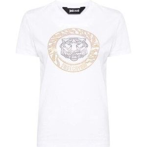 Roberto Cavalli  77PAHE24-CJ110  shirts  dames Wit