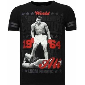 Local Fanatic  Greatest Of All Time Ali  Shirts  heren Zwart