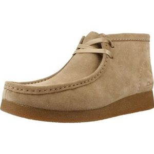 Clarks  WALLABEEEVOBT  Laarzen  dames Bruin