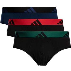 adidas  3-pack Active Flex katoenen slips  Slips heren Zwart