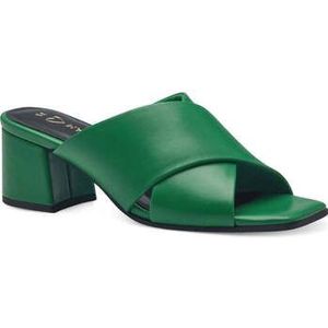 Marco Tozzi  -  slippers  dames Groen