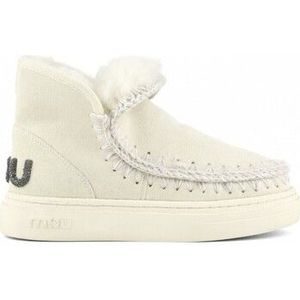 Mou  ESKIMO SNEAKER BOLD GLIT LOGO  Laarzen  dames Beige