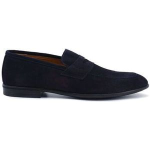 Duca Di Morrone  Leone - Suede Blue  instappers  heren Blauw