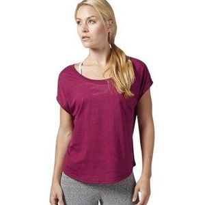 Reebok Sport  El Burnout  Shirts  dames Bordeau