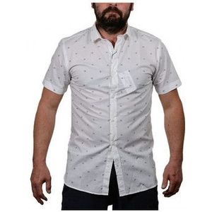 Jack &amp; Jones  Mozz  Shirts  heren Wit