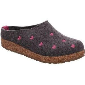 Haflinger  -  Pantoffels  dames Grijs