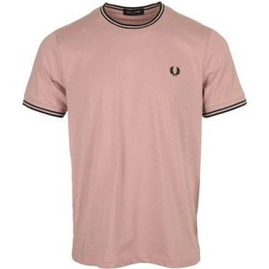 Fred Perry  Twin Tipped  Shirts  heren Roze