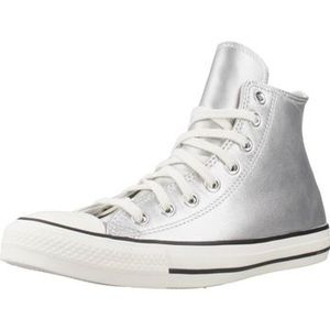 Converse  CHUCK TAYLOR ALL STAR METALLIC LEATHER  Sneakers  dames Zilver