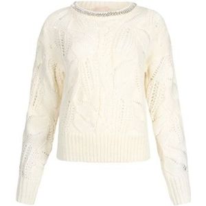 Liu Jo  MF5452 MA37R  Truien  dames Wit