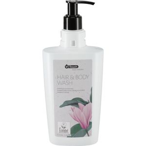 V-Touch Hotel shampoo en douchegel Eco Fresh 2-in-1; 400 ml; lichtblauw; 24 stuk / verpakking