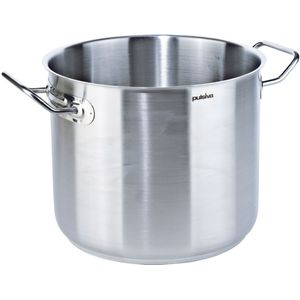 PULSIVA Soeppan Chef extra sterke uitvoering; 36600ml, 36x35.5 cm (ØxH); zilver