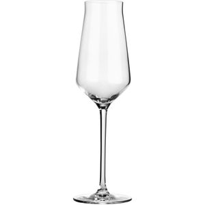 VEGA Champagneglas Melissa zonder vulstreepje; 210ml, 4.6x23 cm (ØxH); transparant; 6 stuk / verpakking