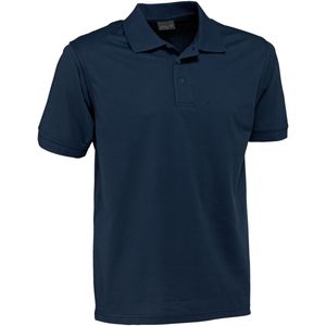 JOBELINE Herenpolo Fly korte mouw; Kledingmaat 4XL; navy