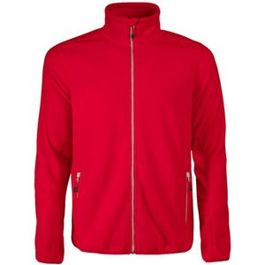 Printer Active Wear Heren fleecevest Fynn; Kledingmaat XL; rood