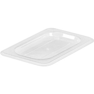 PULSIVA GN deksel polycarbonaat 1/9; Maat GN 1/9, 17.6x10.8 cm (LxB); transparant