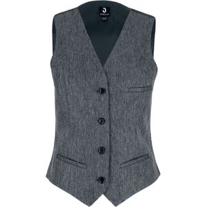 JOBELINE Damesgilet Charleston regular fit; Kledingmaat 48; grijsblauw