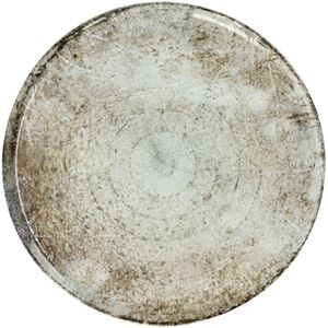 VEGA Pizzabord Gironia; 28 cm (Ø); taupe; rond; 4 stuk / verpakking